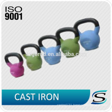 cast iron painting kettlebell